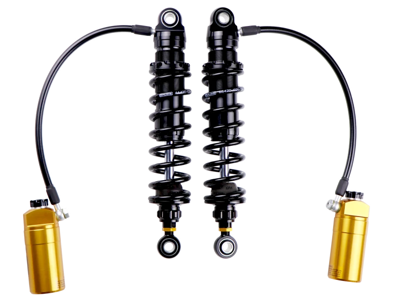 Ohlins 14-26 Harley FL Touring STX 36 Twin Blackline 13in Shocks - Standard  Springs