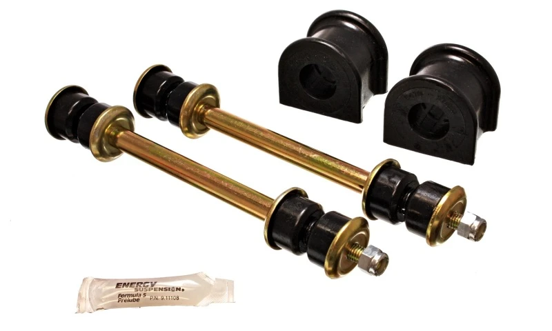Energy Suspension 08-11 Ford Ranger RWD 27mm Schwarz Vorderer Stabilisator-Buchsen-Satz