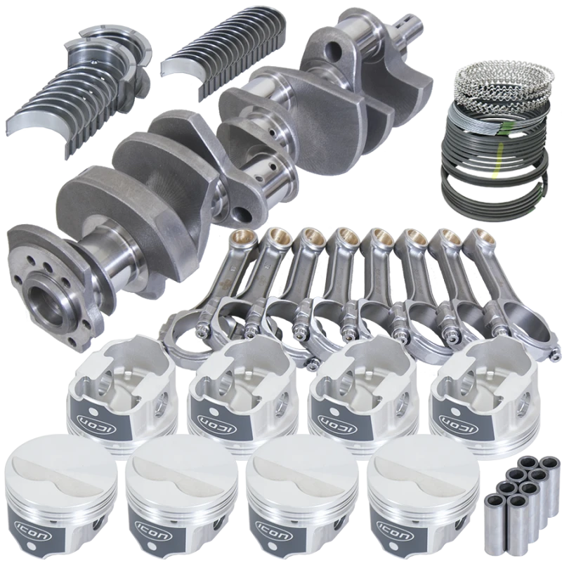 Eagle Chevy 350 Rotierende Baugruppe mit 3.480in Kurbelwelle und 5.700in I-Träger Pleuel