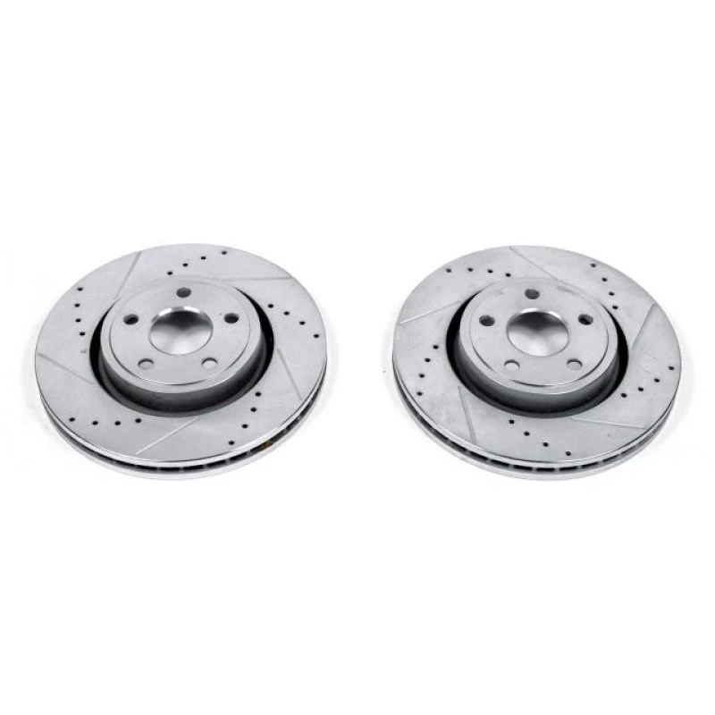 Power Stop 11-19 Dodge Durango Front Evolution Drilled & Slotted Rotors - Pair