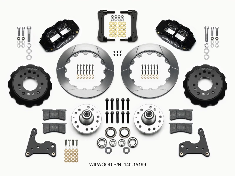 Wilwood Narrow Superlite 6R Vordere Nabe-Kit 12,88 Zoll 65-72 CDP C-Körper -Trommel