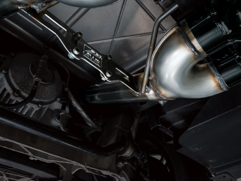 AWE Tuning C6 Chevrolet Corvette Z06/ZR1 Track Edition Axle-back Exhaust w/ Diamond Black Tips