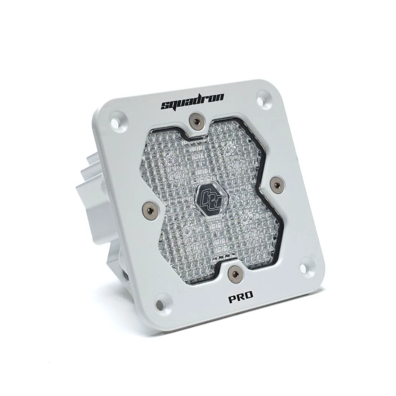 Baja Designs Squadron 2.0 Pro LED Work/Scene (Flush Mount) - White Housing