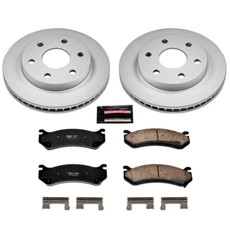 powerstop_CRK2009-679457f224c0c Power Stop 02-06 Cadillac Escalade Front Z17 Evolution Geomet Coated Brake Kit
