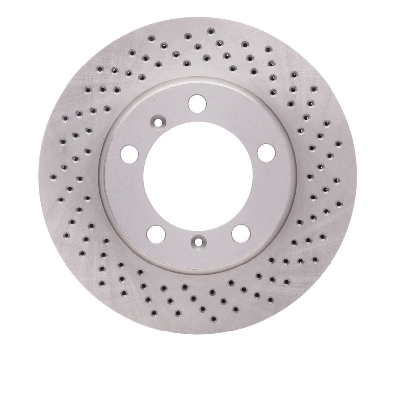 DFC 05-08 Porsche Boxster Right Front Drilled Brake Rotor