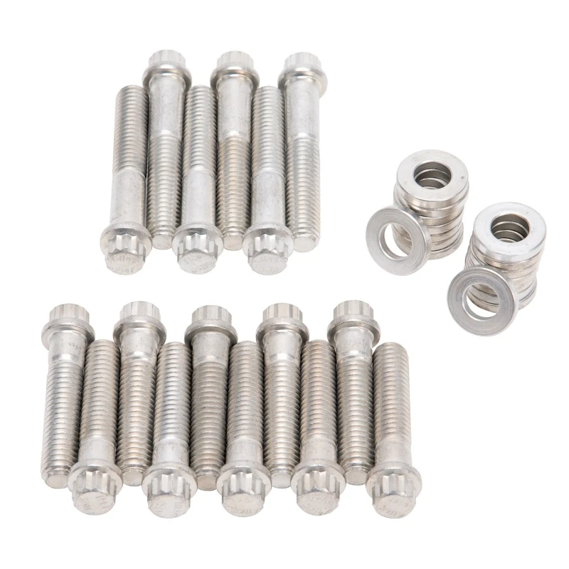 Edelbrock Plattierte Einlassschrauben-Kit für 2166