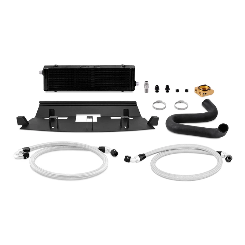 Mishimoto 2018+ Ford Mustang GT Thermostatisches Ölkühler-Kit - Schwarz