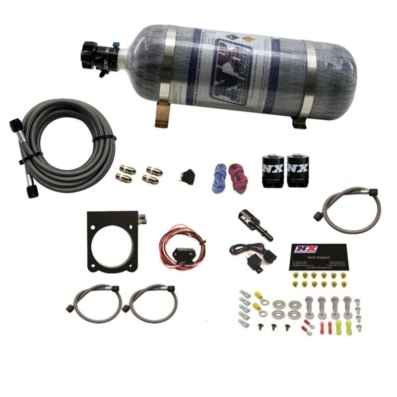 nitrous-express_20971-12-6794310f404ba Nitrous Express Dodge 3.6L V6 Nitrous-Plate-Kit (50-200PS) mit 12lb-Flasche