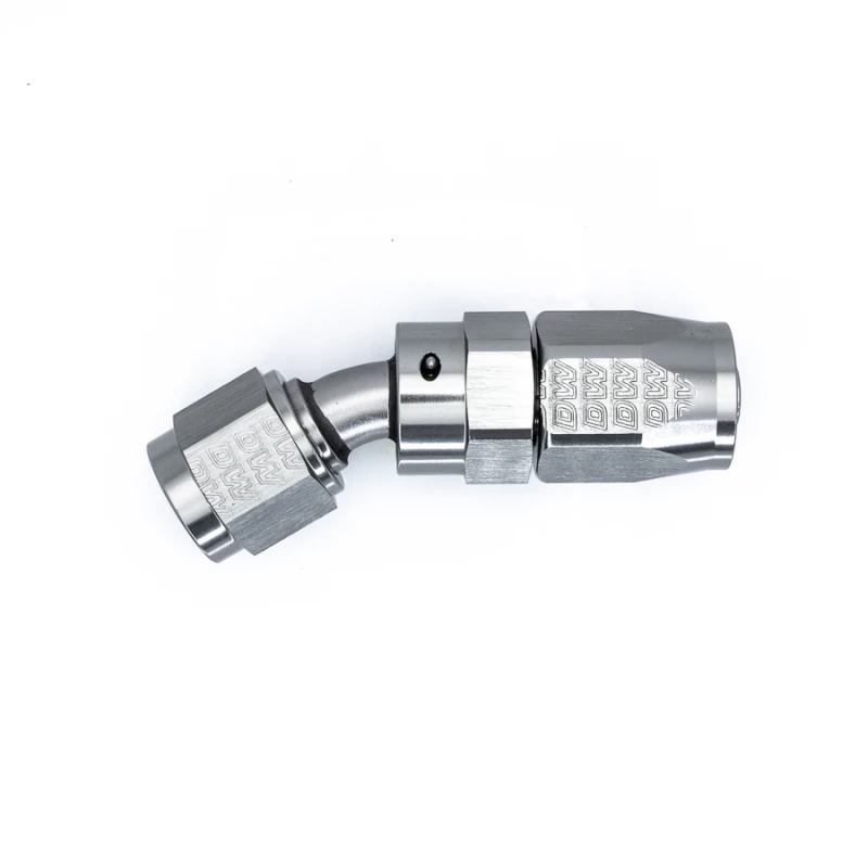 DeatschWerks 6AN Weibliche Schwenk 30-Grad Schlauchend CPE - Anodisiertes Titan