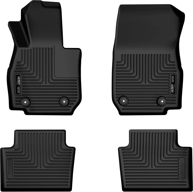 Husky Liners 20-25 Mazda CX-30 AWD Weatherbeater Front & 2nd Seat Floorliner (4pc Set) - Blk