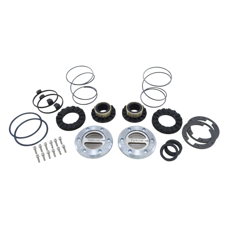 Yukon Hardcore Locking Hub Set for 2005-2022 Ford F250/F350/F450/F550 Superduty