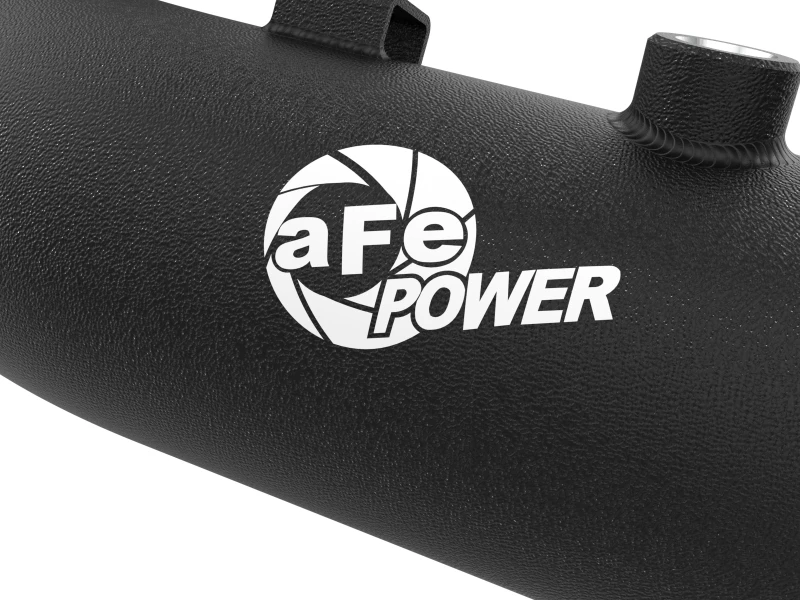 aFe 23-24 Ford F250/F350 Super Duty V8-6,7L BladeRunner 3 Zoll Aluminium Heiß- und Kalt-Ladeluftrohr- Schwarz