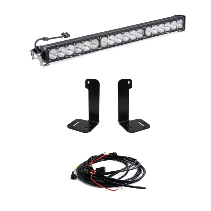 Baja Designs OnX6+ 30in Bumper LED Light Bar Kit for 2018+ Jeep Wrangler JL/JT