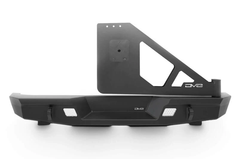 DV8 Offroad Ersatzreifenhalter für MTO Stoßstange für 2007–2018 Jeep Wrangler JK