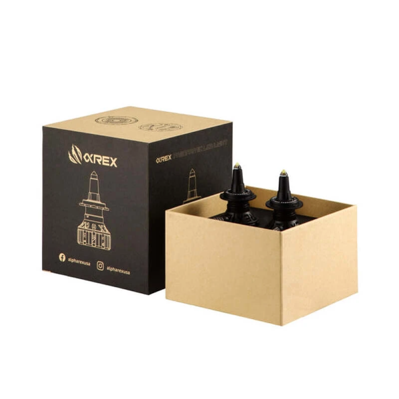 AlphaRex Black Ammo Panoramic LED-Lampen - H11