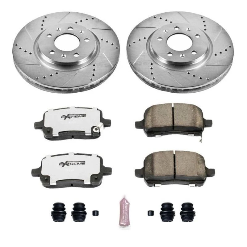 powerstop_K1433-26-6794539624ab2 Power Stop 06-09 Pontiac Solstice Front Z26 Street Warrior Brake Kit
