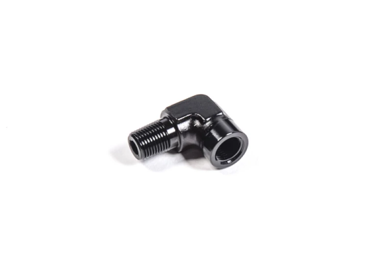 Radium Engineering 1/8 Zoll NPT-Männlich auf Weiblich 90-Grad-Fitting