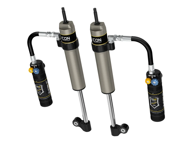 ICON 05-23 Toyota Tacoma Rear VS 2.5 Alum RXT Shock Absorbers Remote Resi w/ CDXS Pair