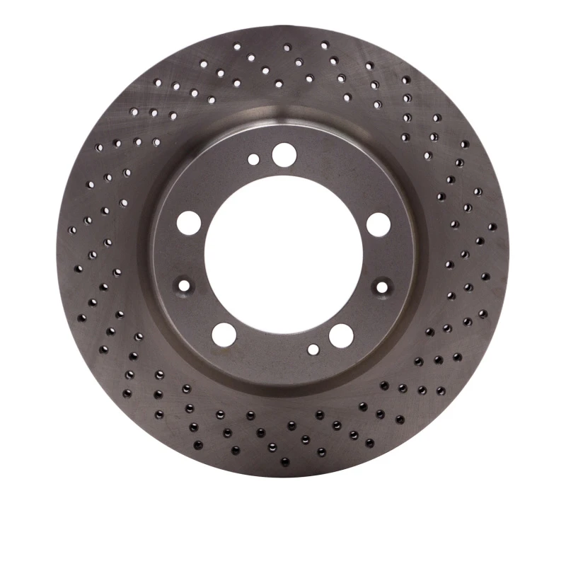 DFC 94-98 Porsche 911 Right Front Drilled Brake Rotor