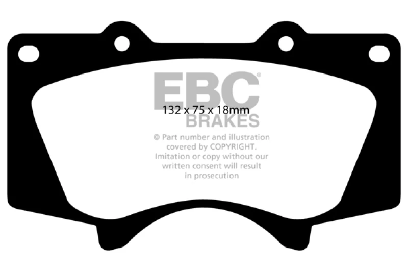 ebc_DP51657NDX-6793206f0a663 EBC 10+ Lexus GX460 4.6 Ultimax2 Front Brake Pads