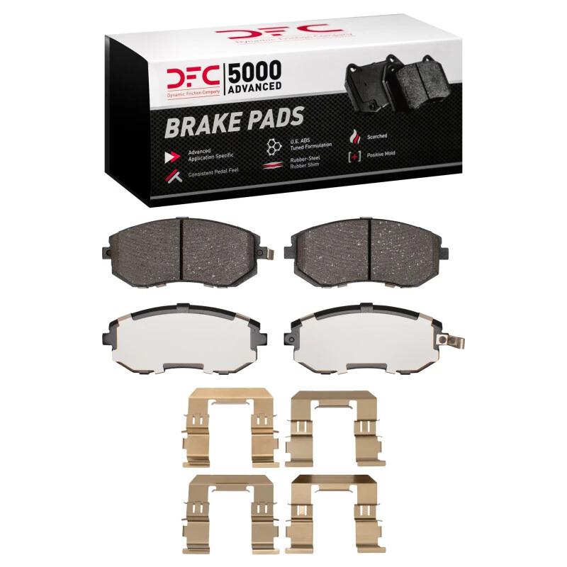 DFC 02-12 Saab 9-2X Front 5000 Advanced Ceramic Brake Pads and Hardware Kit