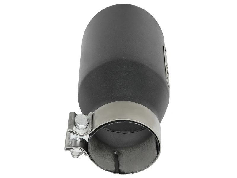 aFe MACH Force-Xp 3 Zoll 304 SS Metall-Schwarz Auspuff-Endstück 3 Zoll Einlass x 4-1/2 Zoll Auslass x 9 Zoll Länge Klemm-Rechts