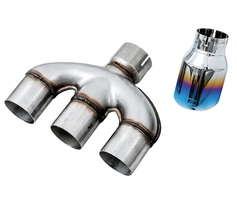 AWE 17-20 Honda Civic Si Dual-to-Triple Vapor Blue Tip Conversion