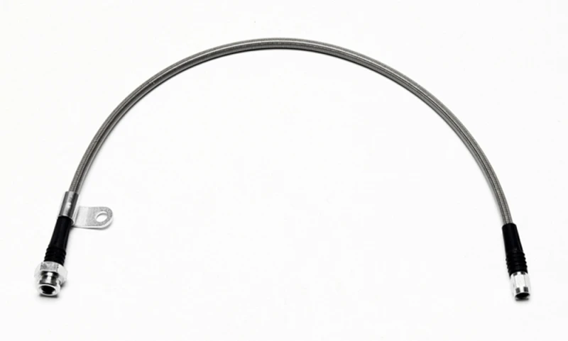 Wilwood flexline 23IN. OAL M10X1 to -3 W/BRACKET R/H