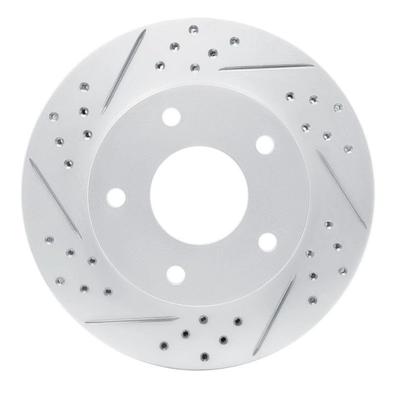DFC 79-98 Buick Riviera Front Left/Rear Left Drilled & Slotted Geoperformance Rotor