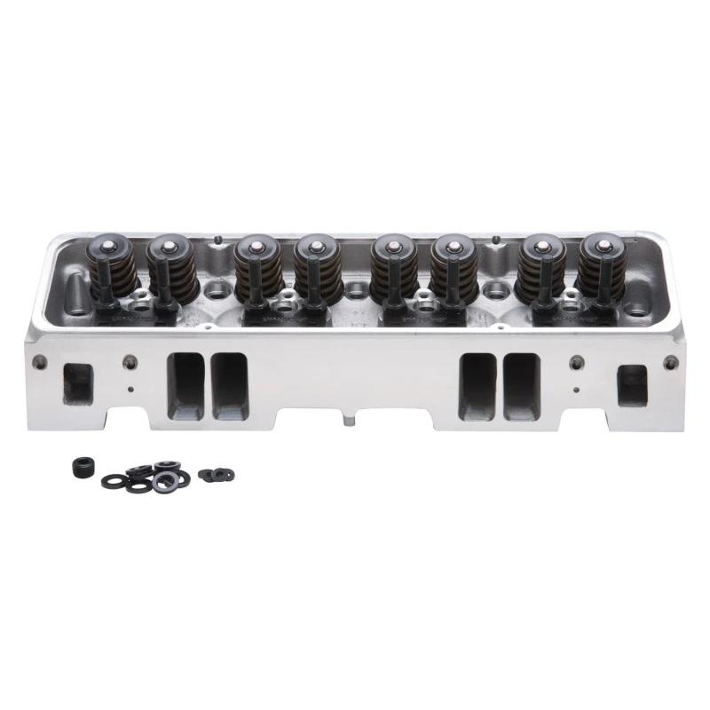 Edelbrock Zylinderkopf SB Chevrolet Performer RPM E-Tec 170 für hydraulischen Rollenstößel komplett (Ea)