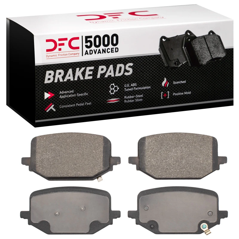 DFC 20-25 Ford Police Interceptor Utility Rear 5000 Advanced Low Metallic Brake Pads