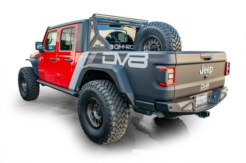 DV8 Offroad Stand Up In-Bed Tire Carrier für 2019+ Jeep Gladiator