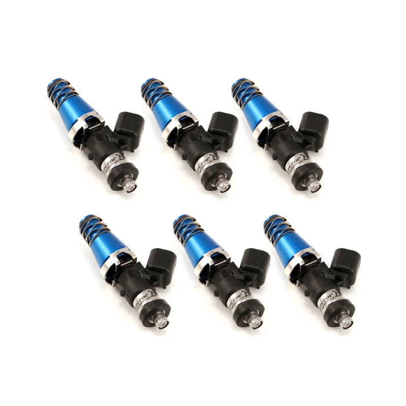 injector-dynamics_1300.60.11.D.6-67934e3f54ab2 Injector Dynamics ID1050X Injectors 11mm (Blue) Adaptor Tops Denso Lower Cushions (Set of 6)
