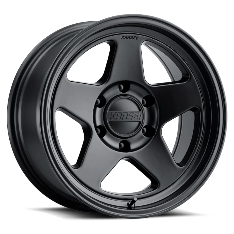 Kansei K12MB KNP 17x8.5in / 5x139.7 BP / 0mm Offset / 106.5mm Bore - Matte Black Wheel