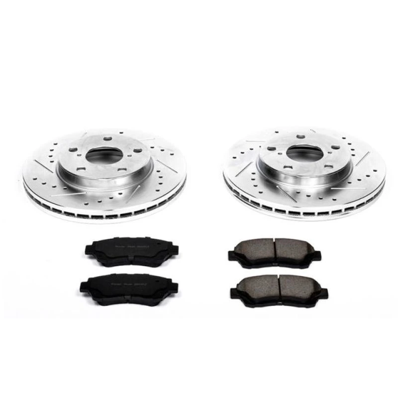 powerstop_K1070-67945d7f1f2d7 Power Stop 92-98 Lexus SC300 Front Z23 Evolution Sport Brake Kit