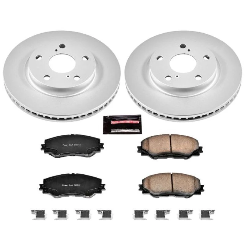 powerstop_CRK258-679458c646c6c Power Stop 10-12 Lexus HS250h Front Z17 Evolution Geomet Coated Brake Kit