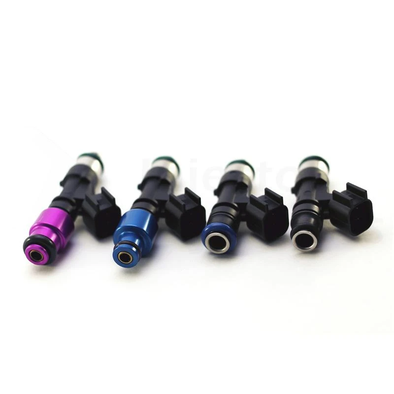 Injector Dynamics ID1050X Einspritzdüsen-Set – 60mm Länge – 11mm Blauer Top – 204 Unteres Kissen (Set of 6)