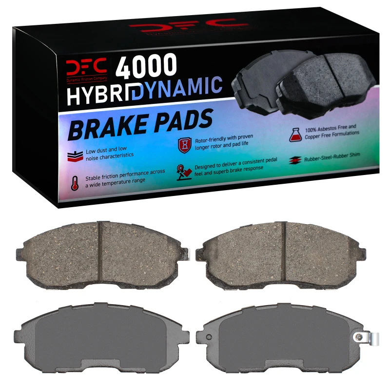 DFC 89-06 Nissan Sentra Front 4000 Hybridynamic Brake Pads
