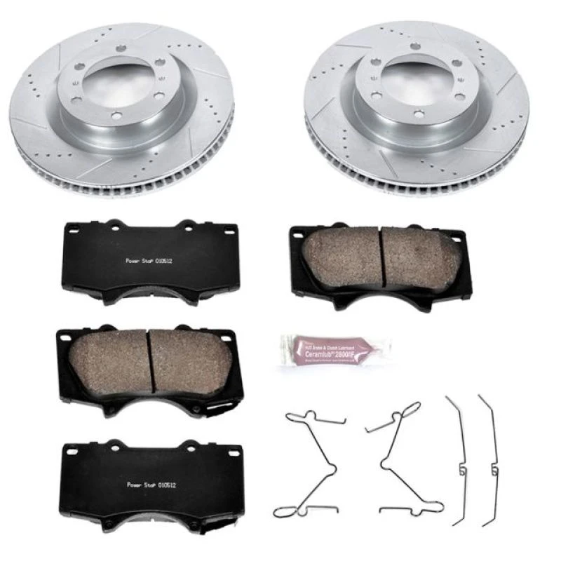 powerstop_K5873-67945bf626c86 Power Stop 10-19 Lexus GX460 Front Z23 Evolution Sport Brake Kit
