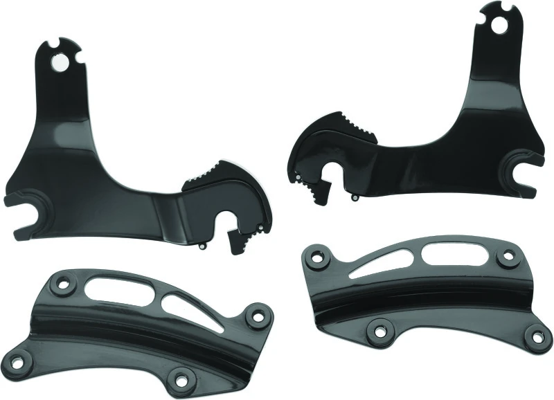 Kuryakyn Quick Release Mount for Multi-Purpose Backrest 14-Up Touring Models Black