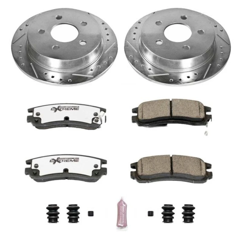 powerstop_K1558-26-679458588f6be Power Stop 04-05 Buick Century Rear Z26 Street Warrior Brake Kit