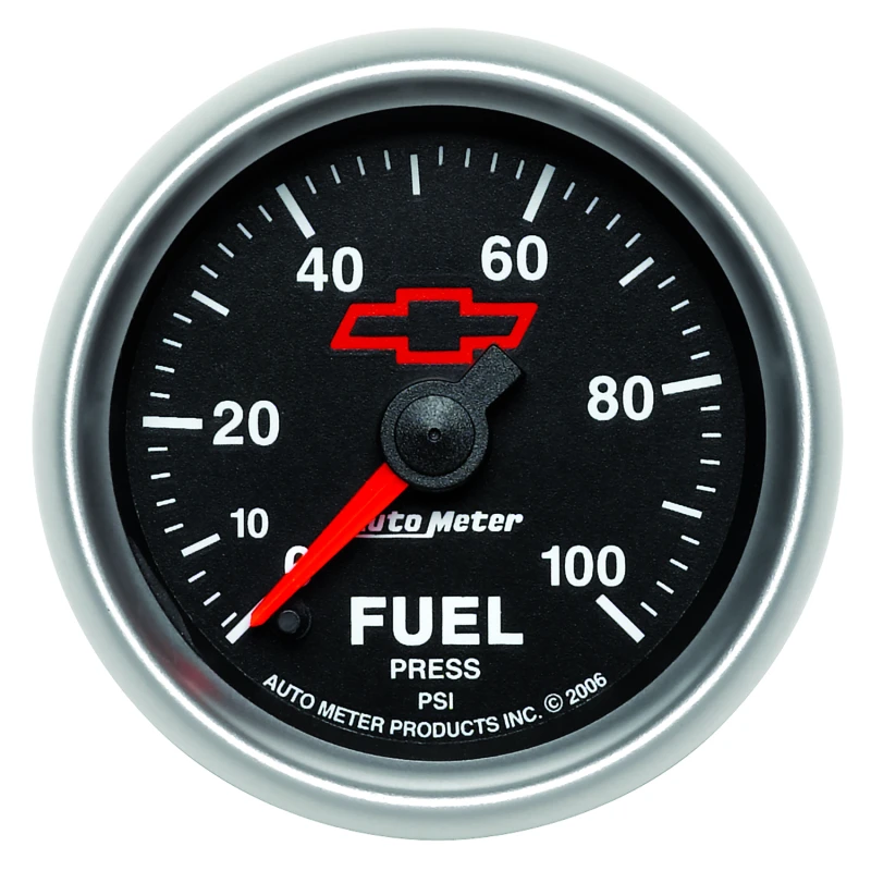Autometer Sport-Comp II GM 52mm 0-100 PSI Full Sweep Electronic Fuel Pressure Gauge