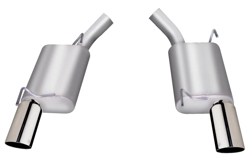 Gibson 05-10 Ford Mustang GT 4.6L 2.5 Zoll Axle-Back Dual Auspuff - Edelstahl