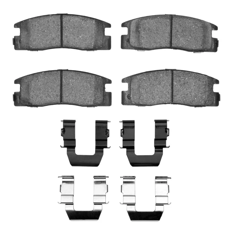 DFC 88-95 Isuzu Pickup Rear 4000 HybriDynamic Brake Pads and Hardware Kit