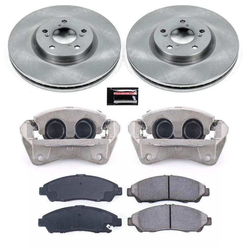 Power Stop 09-15 Honda Pilot Front Autospecialty Kit w/Cals