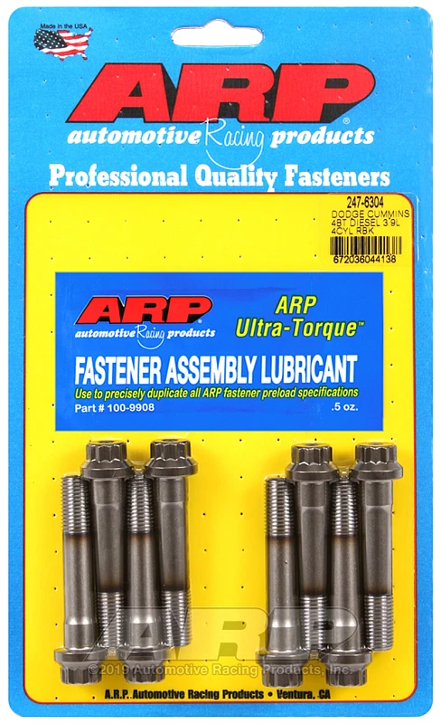 ARP Rod Bolt Kit for Dodge Cummins 3.9L 8V