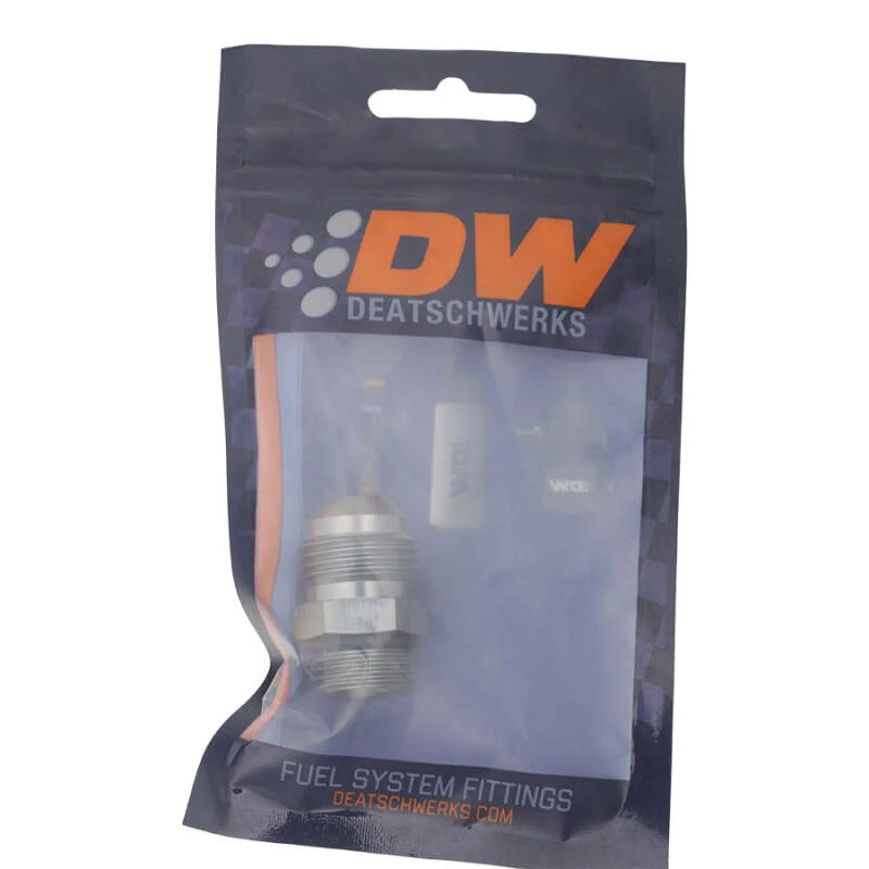 DeatschWerks 8AN ORB-Männlich auf 10AN Männlich Flare-Adapter - eloxiertes DW-Titan