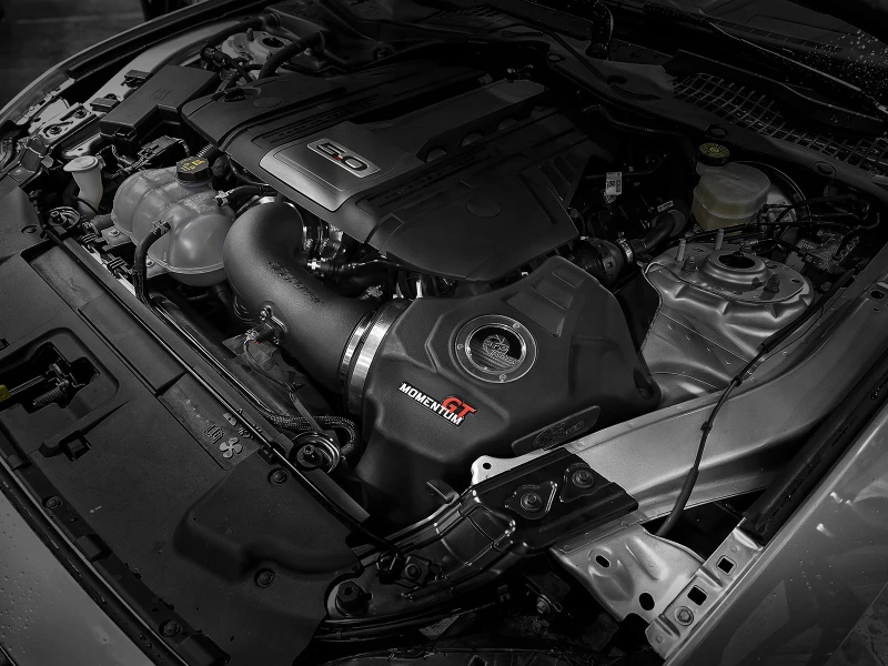aFe POWER Momentum GT Pro Dry S Kaltluft-Ansaugsystem 18-19 Ford Mustang GT V8-5.0L