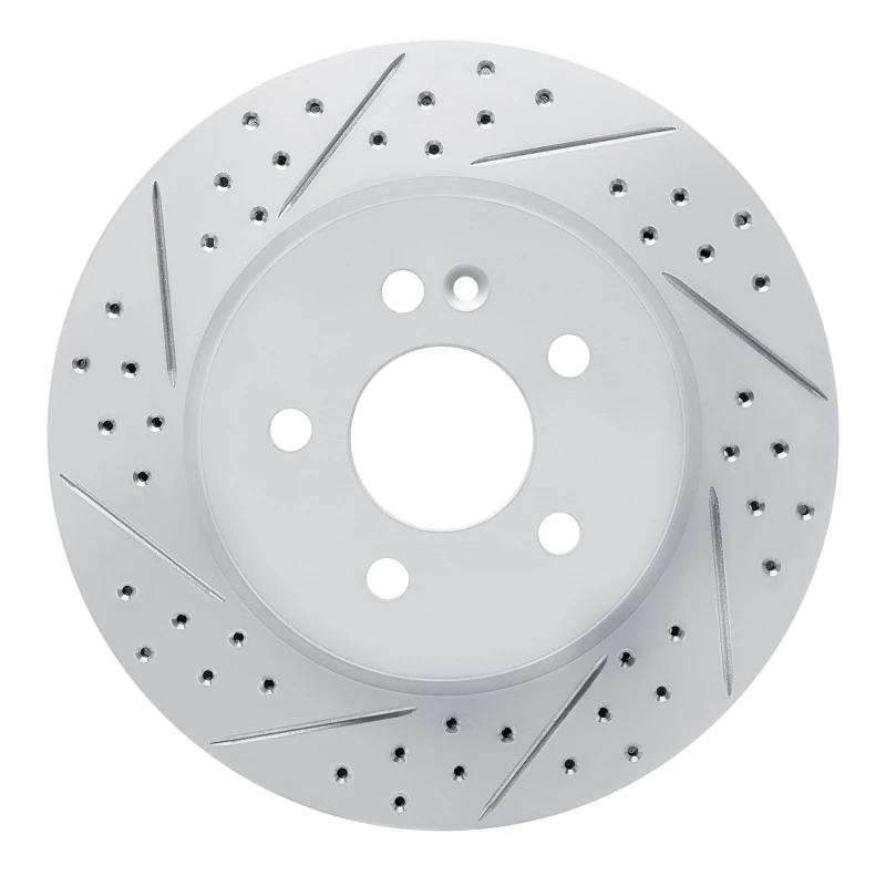 DFC 98-05 Mercedes-Benz Ml320 Front Left Drilled & Slotted Geoperformance Rotor
