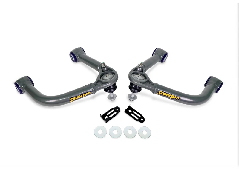 SuperPro 2022-2026 Toyota Tundra Fixed Offset Upper Control Arm Set